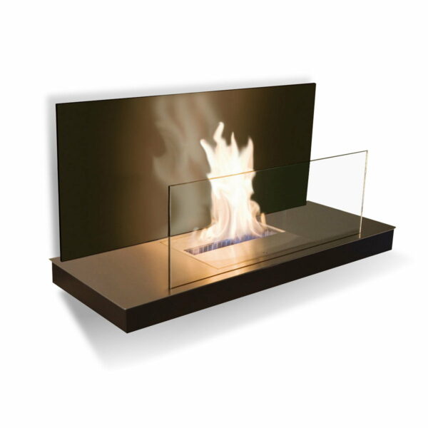 Radius Design - Wallflame II - Edelstahl / Glas