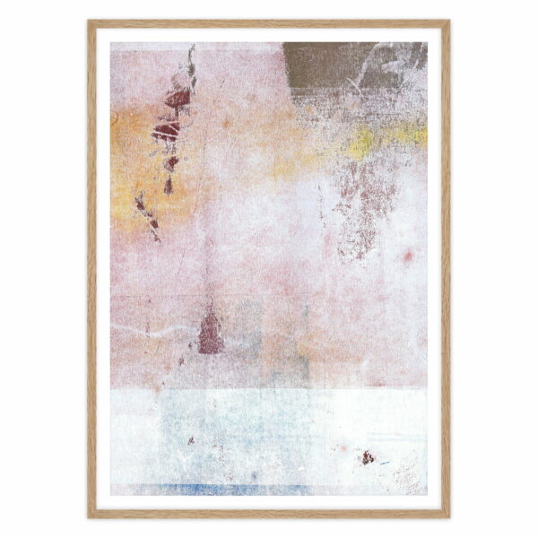 artvoll - Abstract No. 1 Poster mit Rahmen