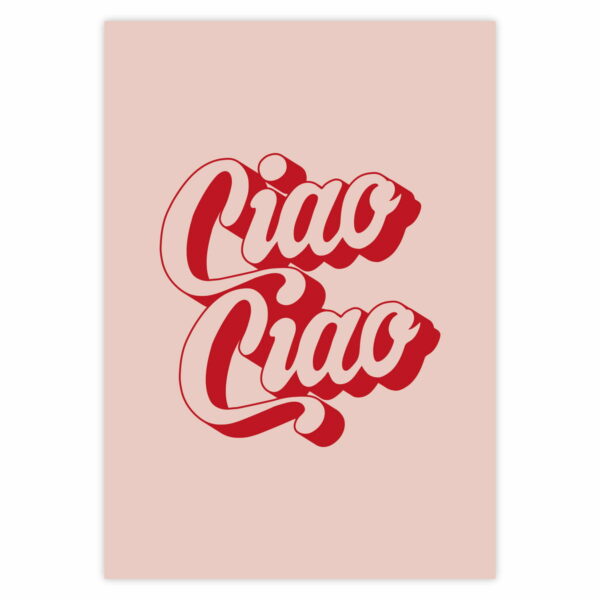 artvoll - Ciao Ciao Poster