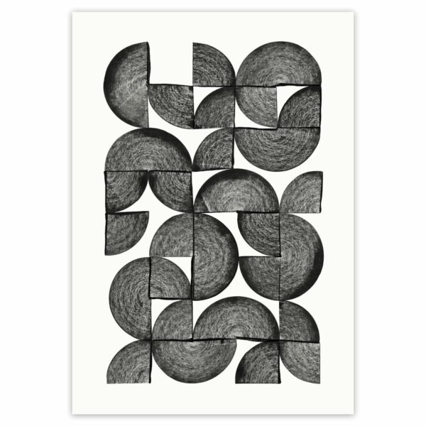 artvoll - Circles No. 1 Poster