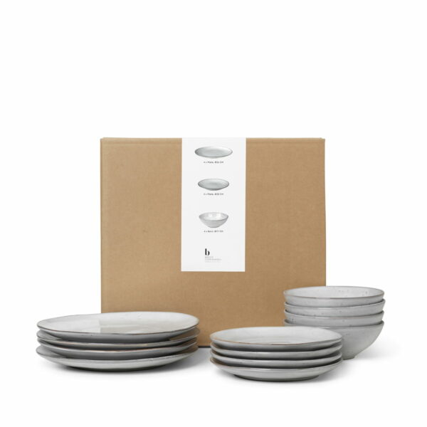 Broste Copenhagen - Nordic Sand Geschirr Dinner-Set