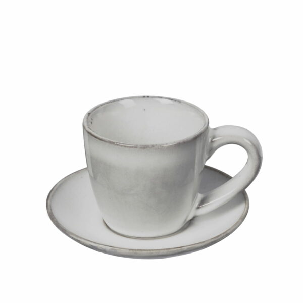 Broste Copenhagen - Nordic Sand Espressotasse mit Untertasse