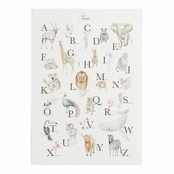 Cam Cam Copenhagen - Alphabet Poster