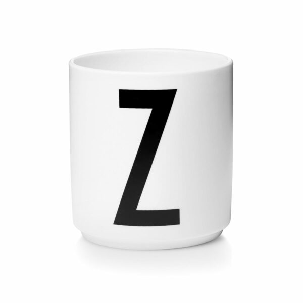 Design Letters - AJ Porzellan Becher Z