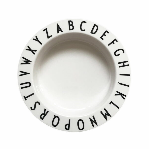 Design Letters - Eat & Learn Tritan Teller tief