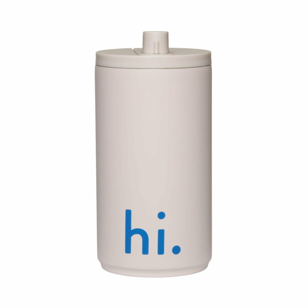 Design Letters - Hi Travel Becher