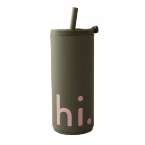 Design Letters - Hi Travel Trinkhalm-Becher