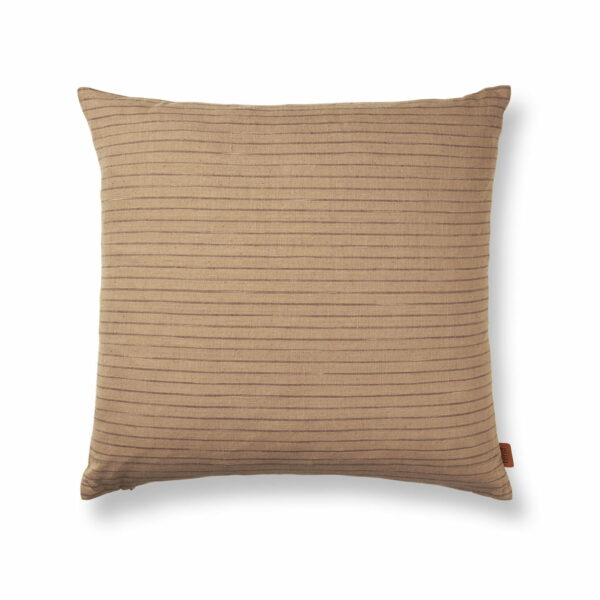 ferm LIVING - Brown Cotton Kissen