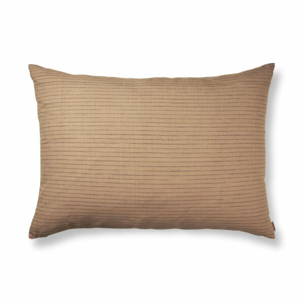 ferm LIVING - Brown Cotton Kissen