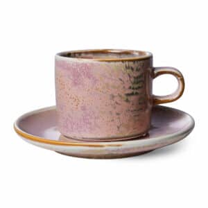 HKliving - Chef Ceramics Tasse mit Untertasse