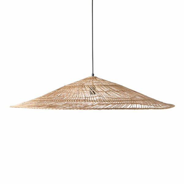 HKliving - Wicker Pendelleuchte XL