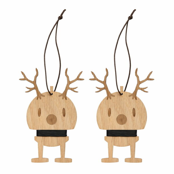 Hoptimist - Reindeer Ornament