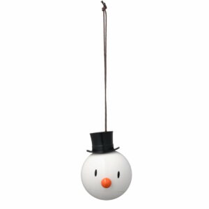 Hoptimist - Snowman Ornament