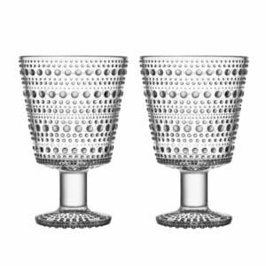 Iittala - Kastehelmi Trinkglas mit Fuß 26 cl