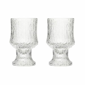 Iittala - Ultima Thule Rotweinglas mit Fuß 23 cl (2er-Set)