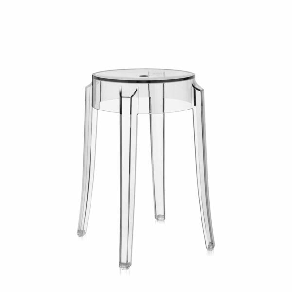 Kartell - Charles Ghost Hocker H 46 cm