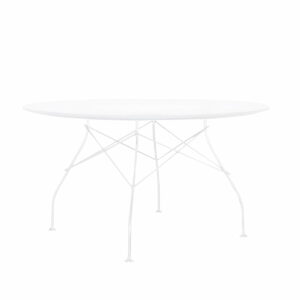 Kartell - Glossy Outdoor Tisch Ø 128 x H 72 cm