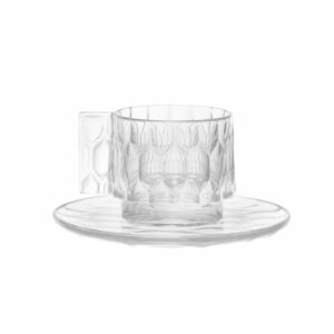 Kartell - Jellies Espresso Tasse und Untertasse