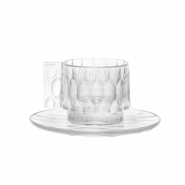 Kartell - Jellies Espresso Tasse und Untertasse