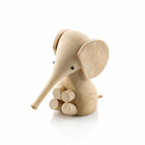 Lucie Kaas - Gunnar Flørning Baby Elefant Holzfigur