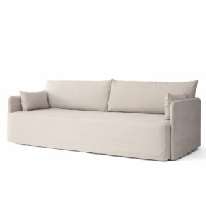 Audo - Offset 3-Sitzer Sofa mit abnehmbarem Bezug