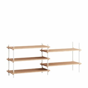 MOEBE - Shelving System Low Double