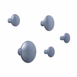 Muuto - Wandhaken ""The Dots Metal"""" 5er Set