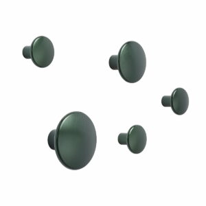 Muuto - Wandhaken ""The Dots Metal"""" 5er-Set