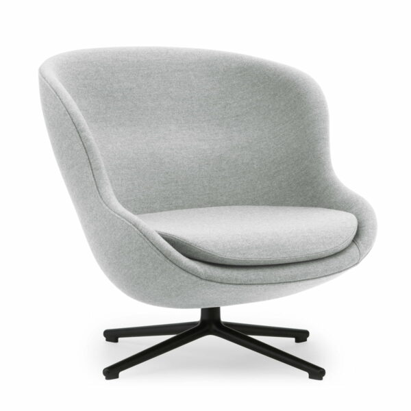 Normann Copenhagen - Hyg Lounge-Sessel mit Drehgestell