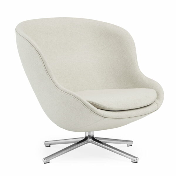 Normann Copenhagen - Hyg Lounge-Sessel mit Drehgestell