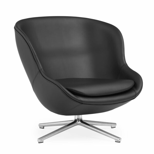 Normann Copenhagen - Hyg Lounge-Sessel mit Drehgestell