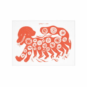 Paper Collective - Chinese Dog Poster 40 x 30 cm