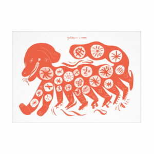 Paper Collective - Chinese Dog Poster 70 x 50 cm