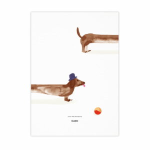 Paper Collective - Doug the Dachshund