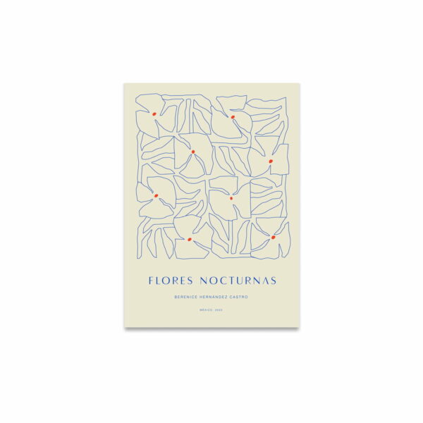 Paper Collective - Flores Nocturnas 01 Poster