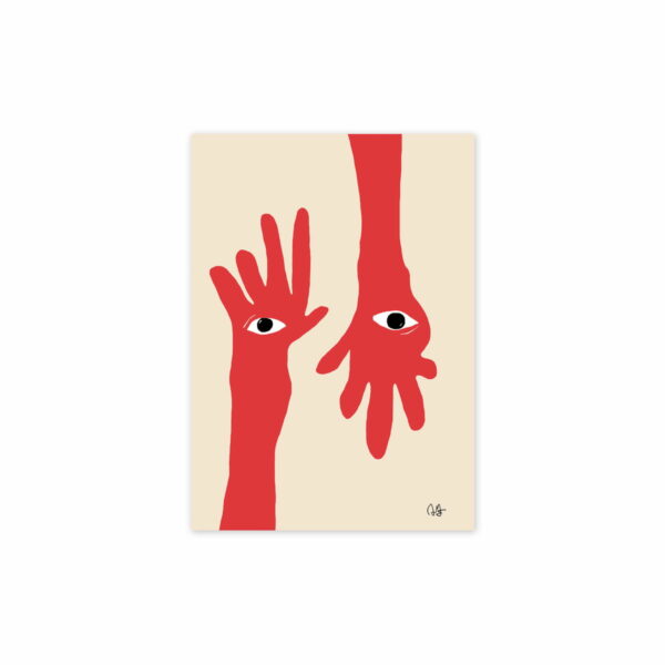 Paper Collective - Hamsa Hands Poster