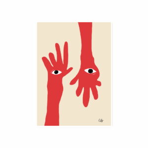 Paper Collective - Hamsa Hands Poster