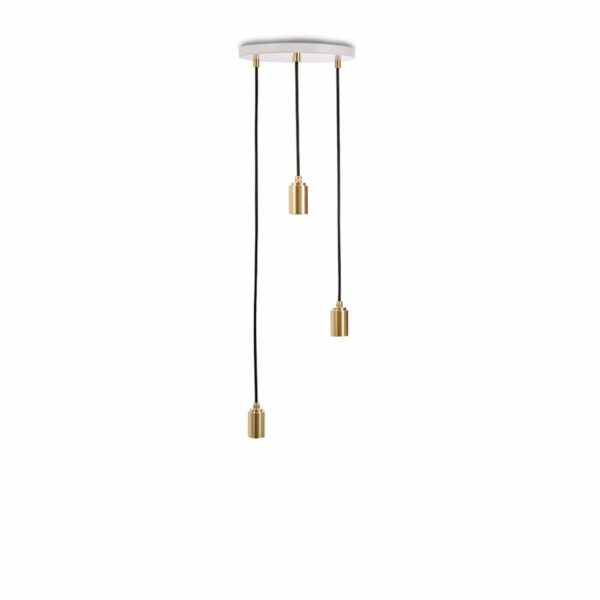 Tala - Brass Triple Pendelleuchte