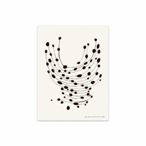 The Poster Club - Dancing Dots von Leise Dich Abrahamsen