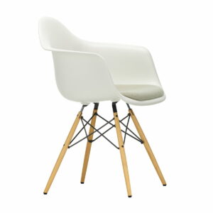 Vitra - Eames Plastic Armchair DAW mit Sitzpolster