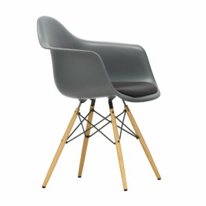 Vitra - Eames Plastic Armchair DAW mit Sitzpolster