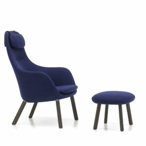 Vitra - HAL Lounge Chair & Ottoman mit losem Sitzkissen