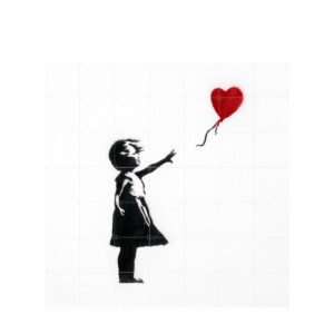 IXXI - Girl with Balloon (Banksy)